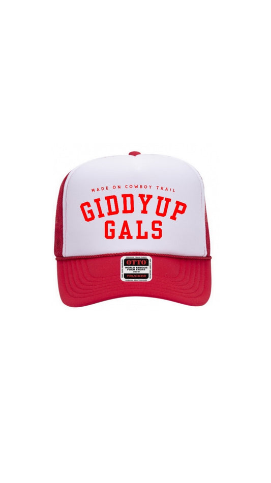 GIDDYUP GALS TRUCKER HAT