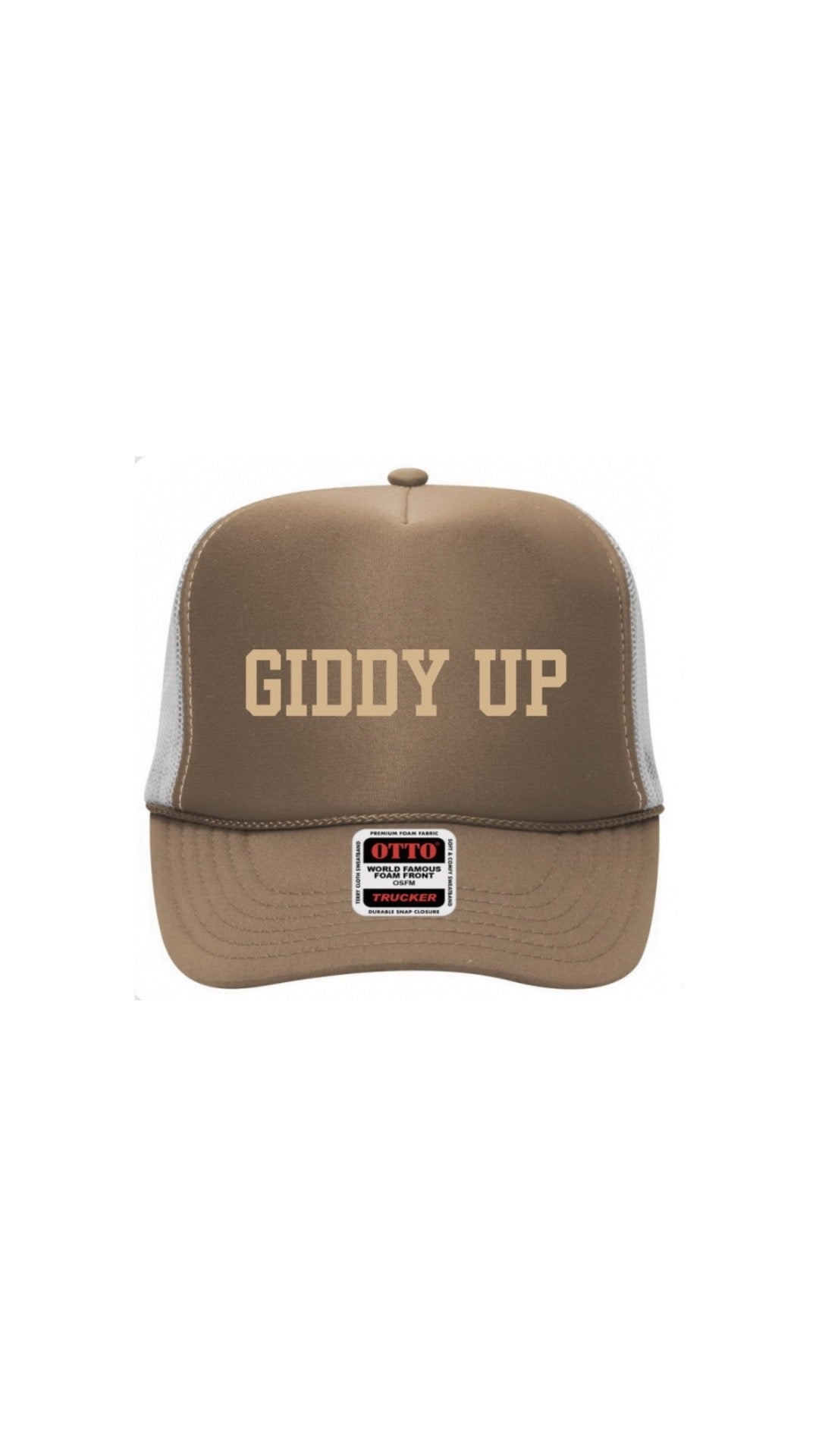 GIDDY UP TRUCKER HAT