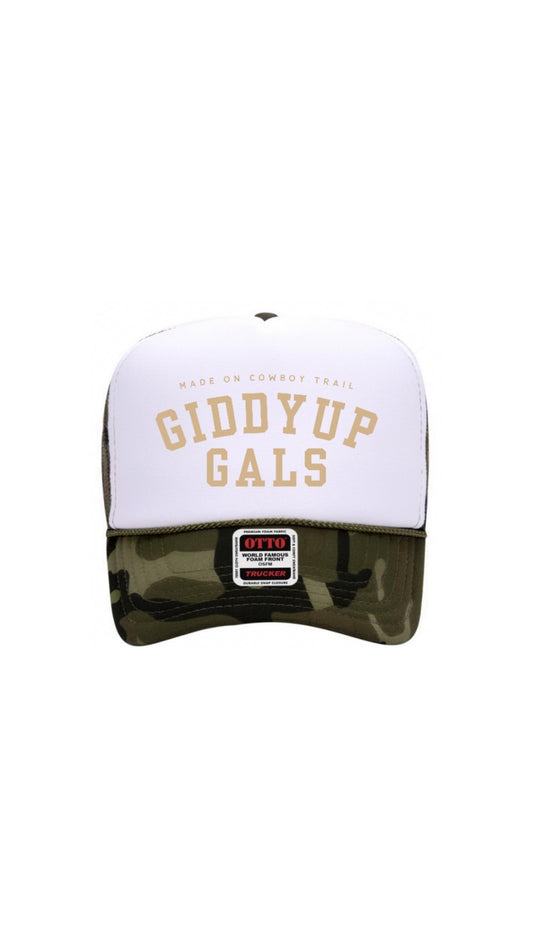 GIDDYUP GALS TRUCKER HAT